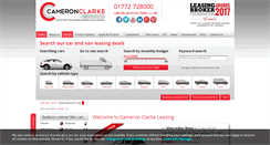 Desktop Screenshot of cameron-clarke.co.uk
